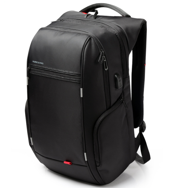 Single Shoulder Waterproof Laptop Backpacks with USB Charge Port