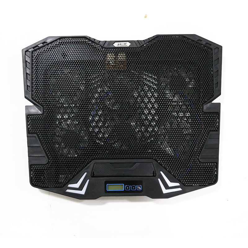 Laptop Radiator 6 Fans LCD Screen Display Touch Operation