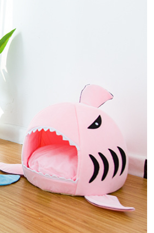 Shark Shape Dog & Cat Bed