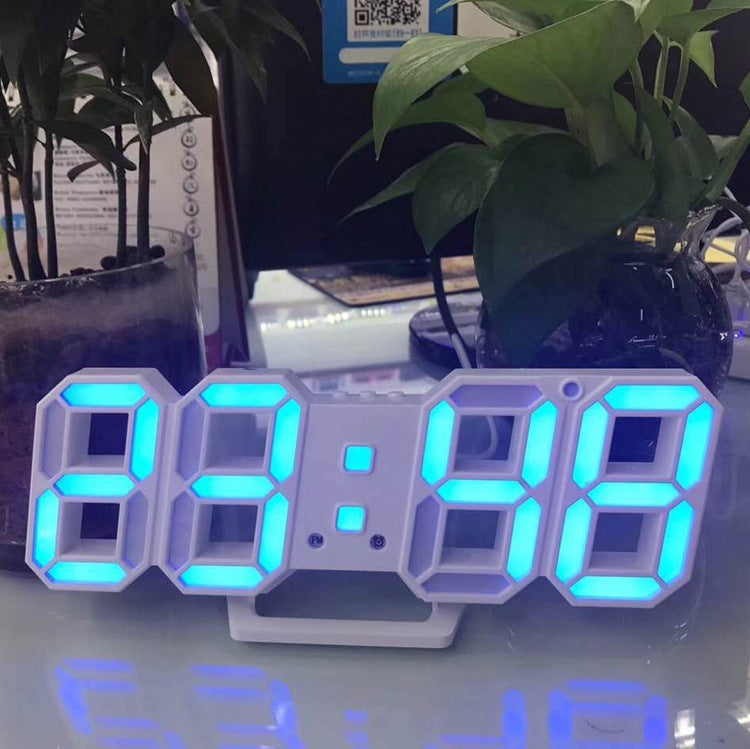 3D LED Wall Digital Clock