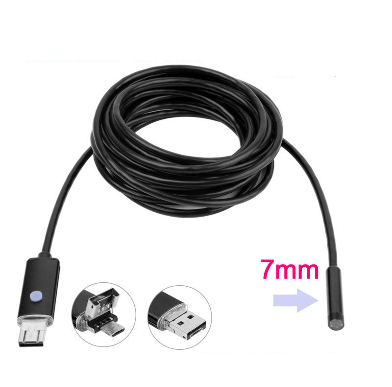 2-in-1 Endoscope HD 7mm Android Phone