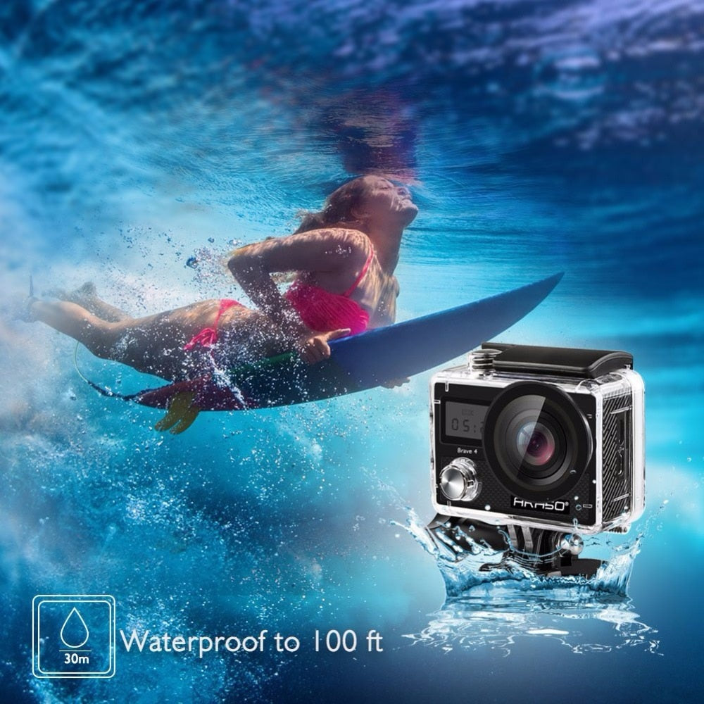 Ultra HD 4K WiFi 2.0" 170D 20MP Waterproof Action camera