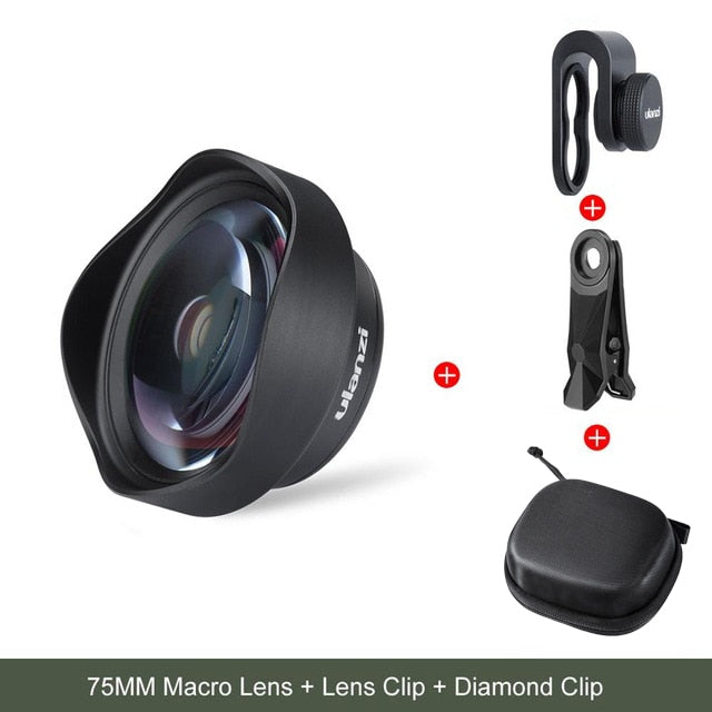 10X 75MM Macro Phone Camera Lens