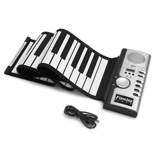 Flexible Roll-Up 61 Keys Piano