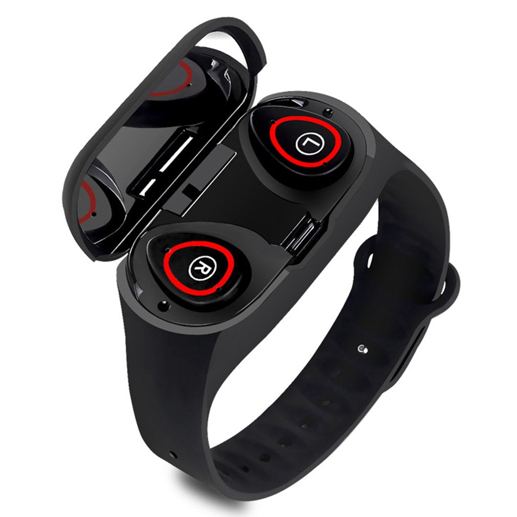 M1Pro TWS Bluetooth Smart Bracelet With Earphone