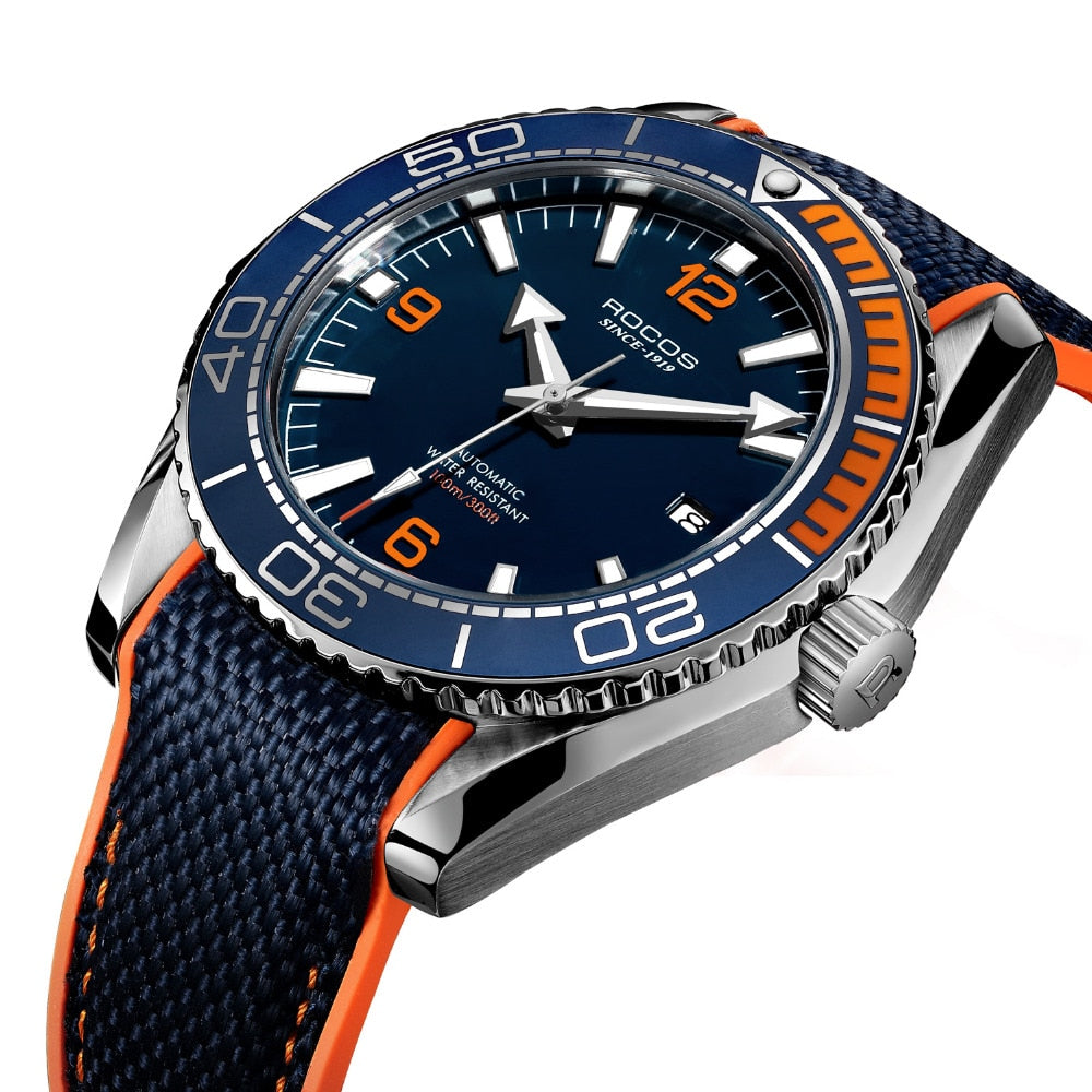 ROCOS Professional Swimming Diver Watch For Man