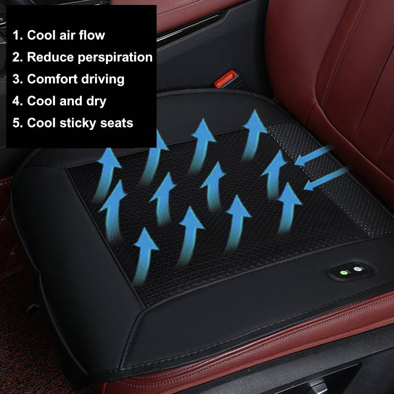 12V Cooling Car Seat Cushion Cover