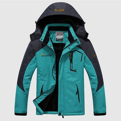 Men's Mountain Waterproof Fleece Ski Jacket Windproof Rain Jacket - Everything all I want