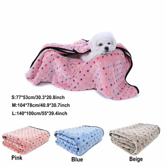 Cute Soft Blanket For Dogs & Cats - Everything all I want