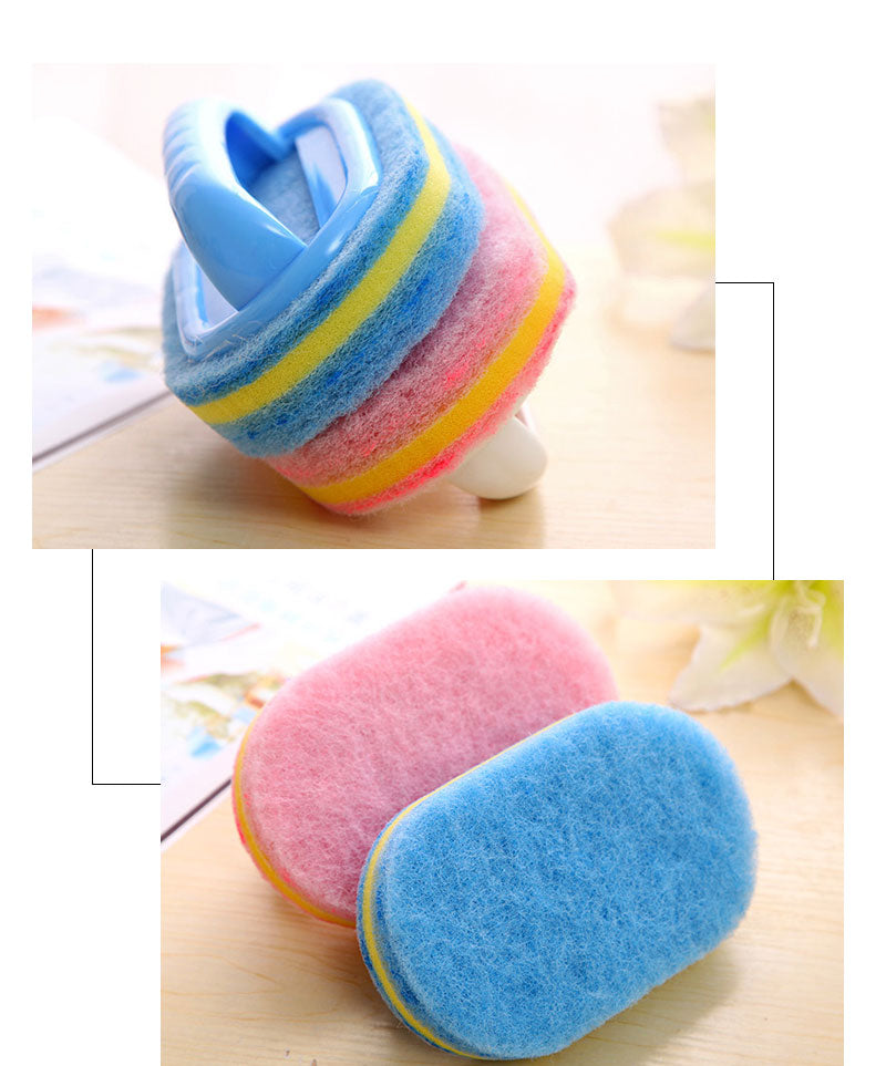 Dirt Scraper Kitchen Bathroom Cleaning Sponge - Everything all I want