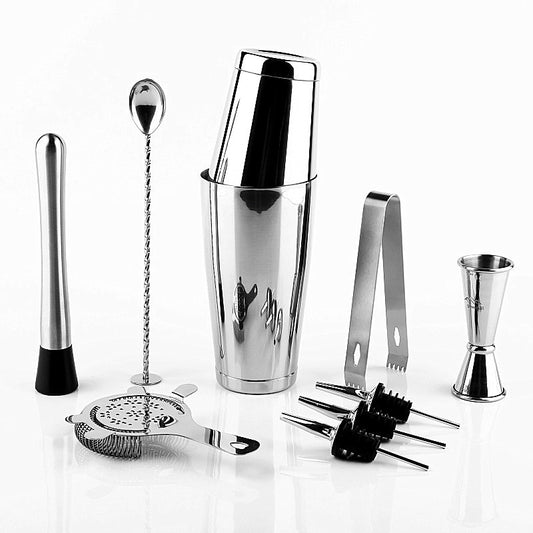 Premium Barware Set for Home - 12 Piece Bartender Kit - Everything all I want